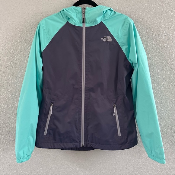 The North Face Jackets & Blazers - The North Face Women’s HyVent Hooded Rain Jacket Colorblock Size L